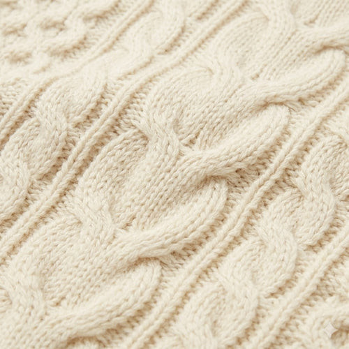 Chunky Cashmere Cable-Knit Sweater